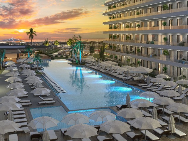 ZERO SEA STUDIO FLAT IN ALPCAN TOWERS KEY WEST CYPRUS WITH EXCHANGE INVESTMENT