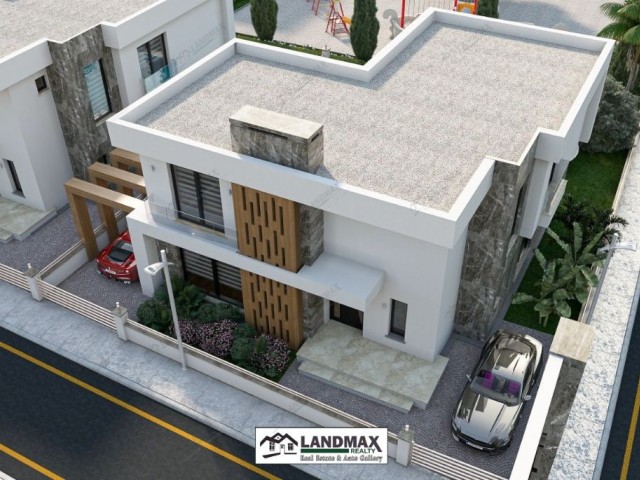 Luxury detached villas 3+1 240 m2 for Sale with private swimming pool