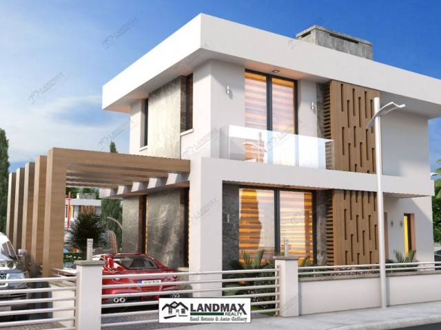 Luxury detached villas 3+1 240 m2 for Sale with private swimming pool