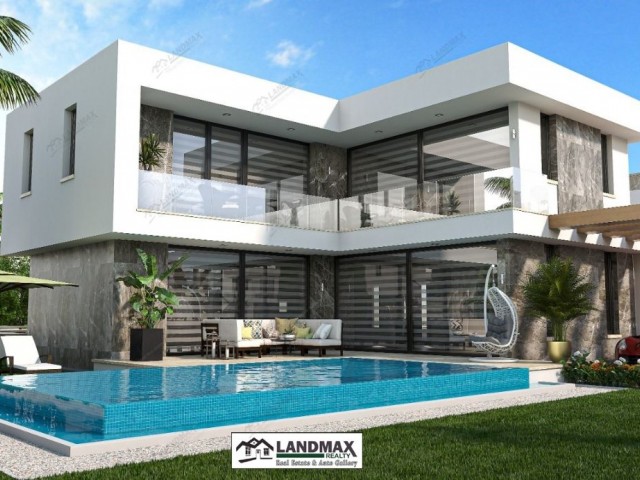 Luxury detached villas 3+1 240 m2 for Sale with private swimming pool