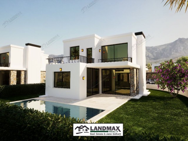 SUPER LUX VILLAS WITH POOL FOR SALE IN KYRENIA EDREMIT REGION