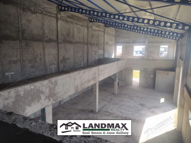 NORTH CYPRUS: WAREHOUSE FOR SALE IN THE STAGE OF COMPLETION IN MAGUSA GÜVERCİNLİK INDUSTRY