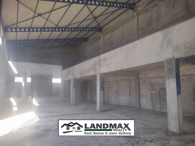 NORTH CYPRUS: WAREHOUSE FOR SALE IN THE STAGE OF COMPLETION IN MAGUSA GÜVERCİNLİK INDUSTRY