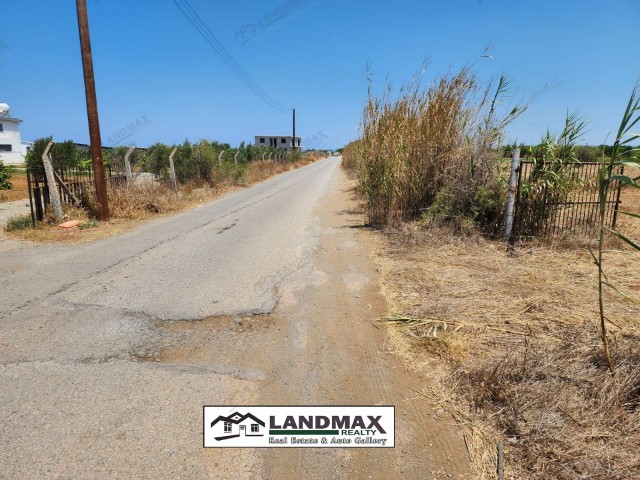 NORTH CYPRUS: LAND FOR SALE IN LEFKE GAZİVERAND 500 M FROM THE SEA WITH TURKISH KOÇANLI