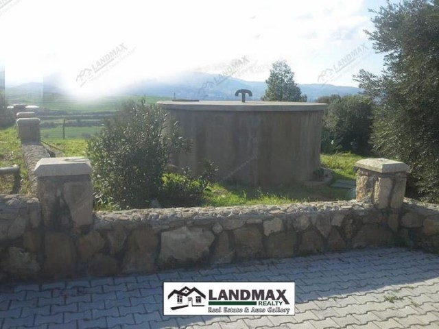 NORTH CYPRUS: STONE HOUSE FOR SALE WITH A STUNNING VIEW WITH TURKISH KOÇANLI IN CENGİZKÖY, LEFKE