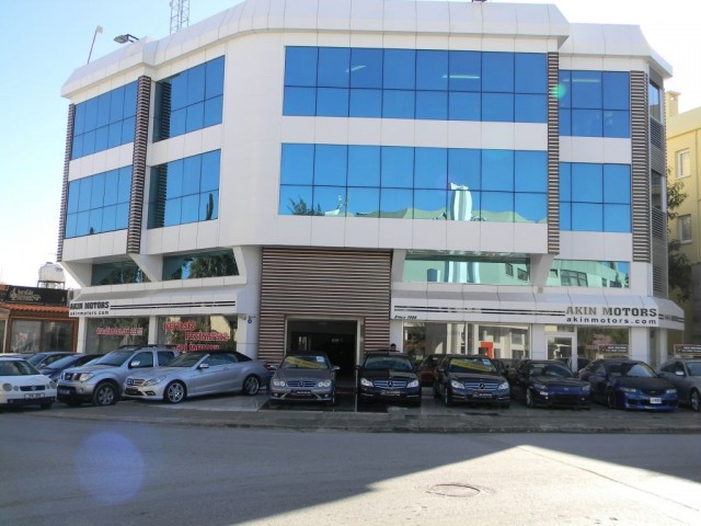 ***Lefkoşada Terminal Karşısında (Eski Akın Motors) Çember üzerinde kiralık (2.kat) işyerleri***