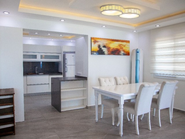 Ultraluxury 3+1 Penthouse Sea House Rezidans For Rent in Famagusta