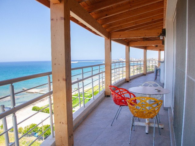 Ultraluxury 3+1 Penthouse Sea House Rezidans For Rent in Famagusta