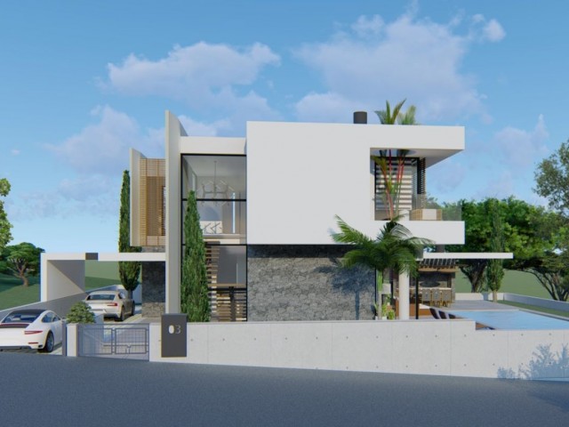 Satılık 4 yatak odalı villa 