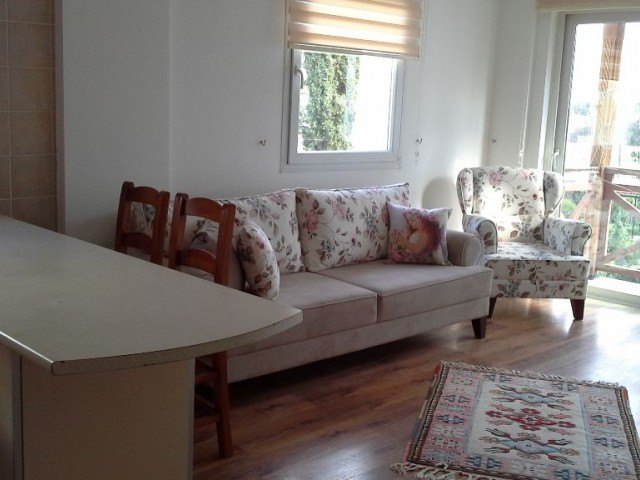 1 + 1 furnished apartment for rent from the owner in the center of Kyrenia, including dues ** 