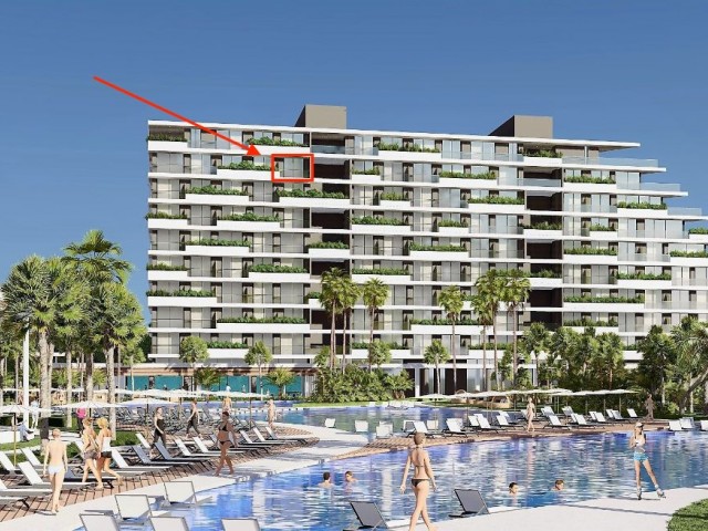 Grand Sapphire 4. Etapta Satılık Deniz Manzaralı Studio Daire