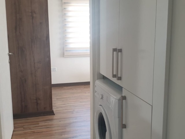 2+1 fully furnished double bathroom apartment with barbecue in Gönyeli