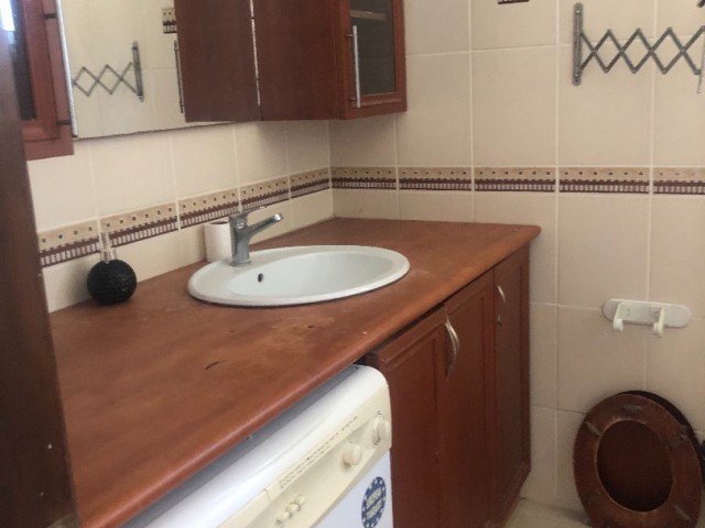 3 + 1 furnished apartment with fireplace for sale in Metehan district ** 