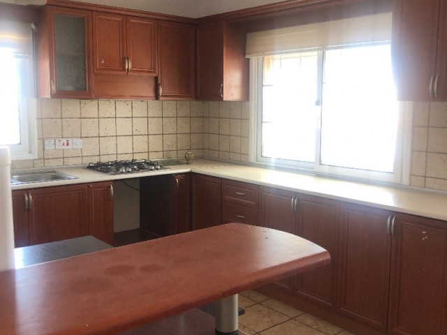 3 + 1 furnished apartment with fireplace for sale in Metehan district ** 