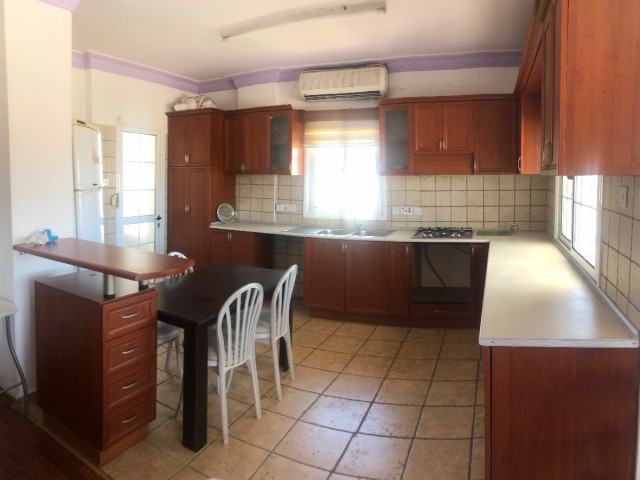 3 + 1 furnished apartment with fireplace for sale in Metehan district ** 