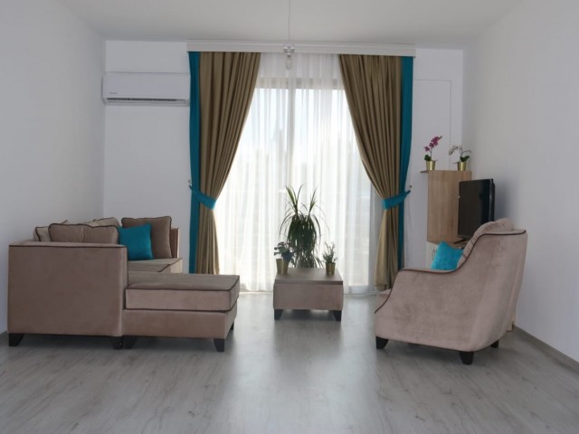 2 + 1 Luxury rental apartment within the site in the center of Gönyeli ** 