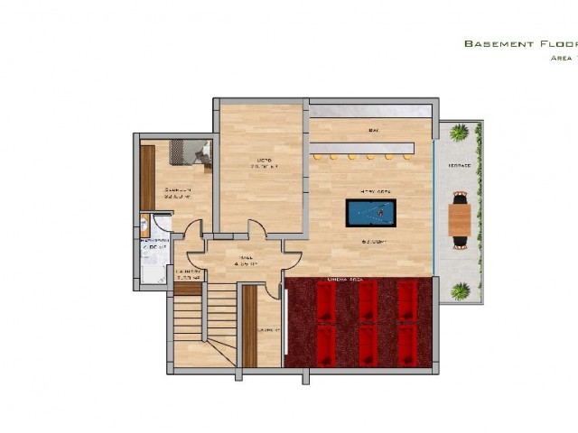 CIGLOS/DOĞANKÖY BOLGESINDE 5+2 OTURUMA HAZIR-SON VİLLA