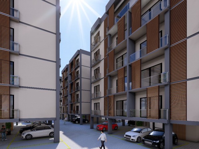 Girne Merkez Liman Bölgesi Centrum Apartments Satılık 1+1 ve 2+1