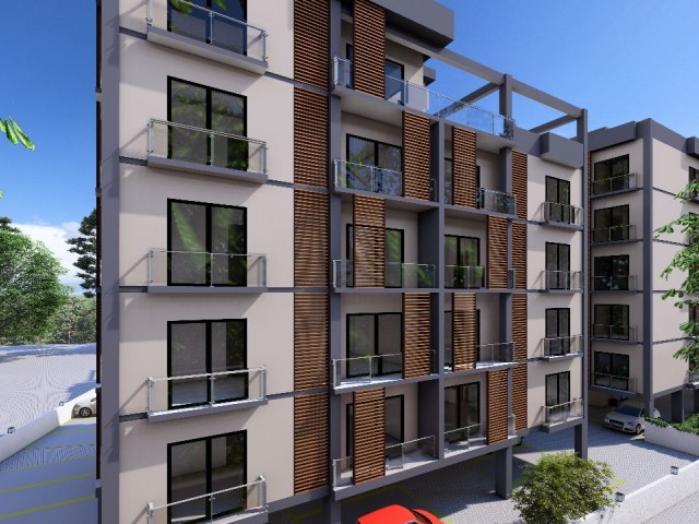 Kyrenia Central Port Area Centrum Wohnungen zum Verkauf 1+1 und 2+1