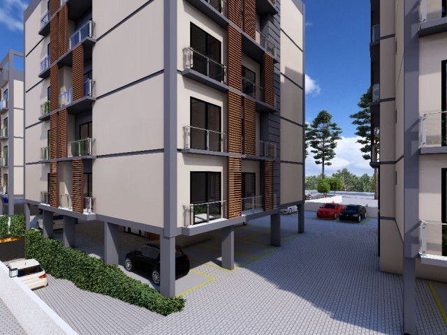 Girne Merkez Liman Bölgesi Centrum Apartments Satılık 1+1 ve 2+1