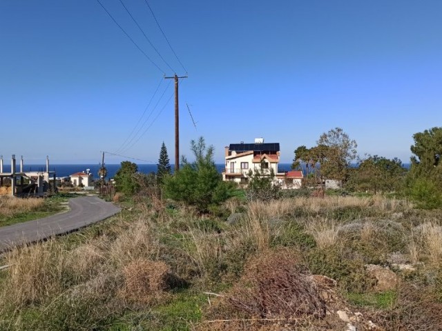 Chatalköy ist auch ein privates Land mit Meerblick, das nicht abgeschnitten wird ** 