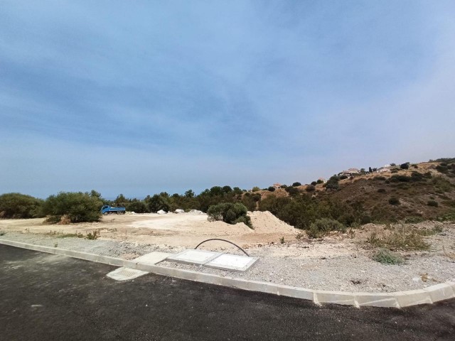 Türkisches Grundstück Mit Meerblick Im Olivenhain Von Kyrenia ** 