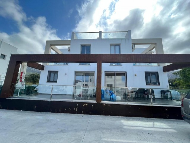 2+1 Flat With Garden For Sale In The Olive Grove Of Kyrenia