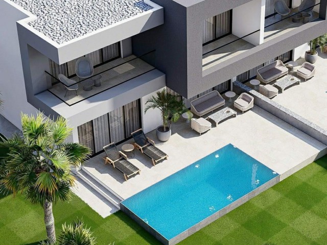 3+1 Duplex Semi-Detached Villa in Yeniboğaziçi, Famagusta