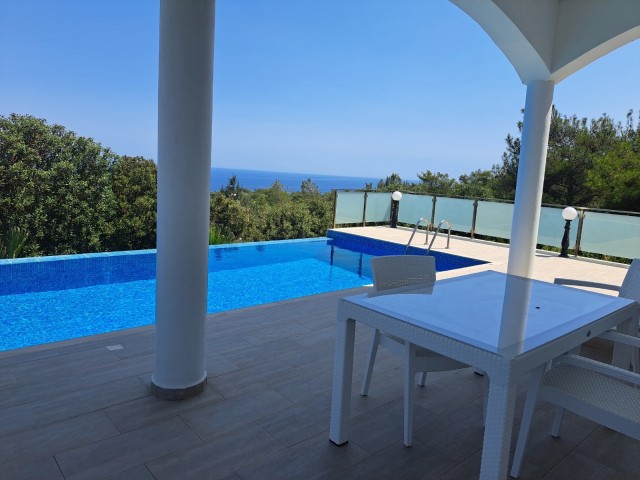 Villa for Sale with Mountain and Sea views in Esentepe