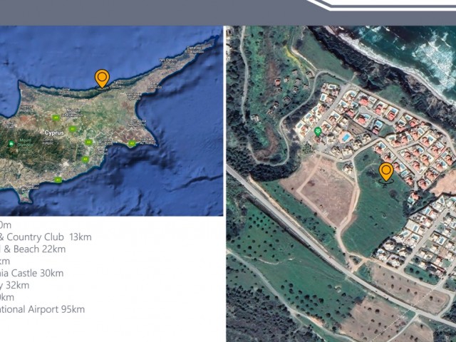 Girne Bahçeli'de Denize 100m Mesafede İnşaat Karşılığı Arsa