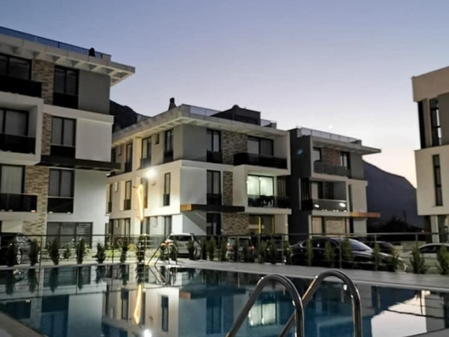 Cyprus Kyrenia District Lapta at 1+ 1 Apartment for Sale  