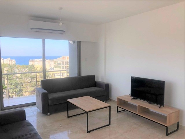 GİRNE MERKEZDE YENİ EŞYALI  220 M2 DENİZ MANZARALI DUBLEX  PENTHOUSE