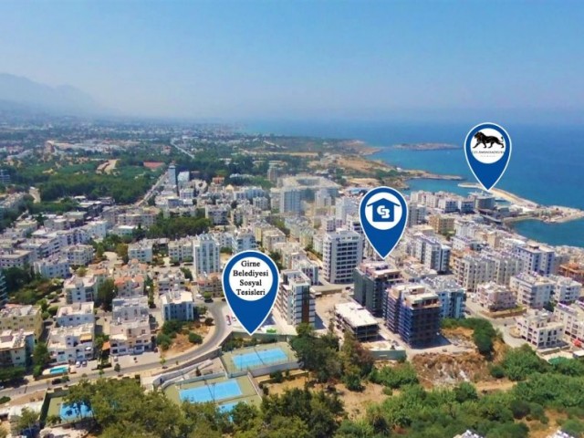 One Bedroom Flat For Sale in Kyrenia City Center  