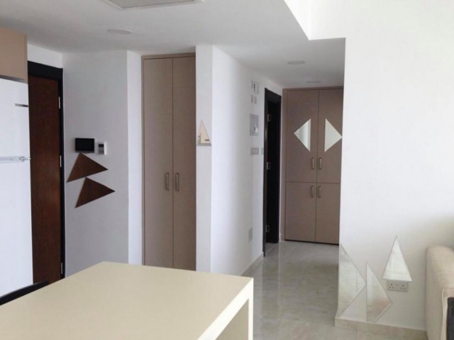 1+1 FURNISHED APARTMENT WITH SEA VIEW IN THE CENTER OF KYRENIA ** 