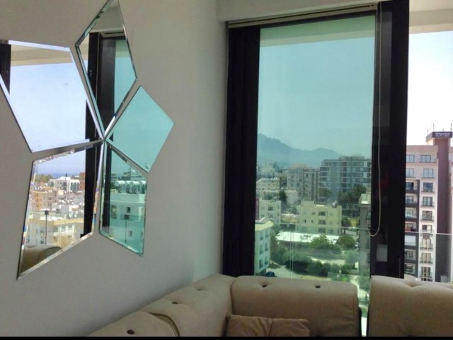 1+1 FURNISHED APARTMENT WITH SEA VIEW IN THE CENTER OF KYRENIA ** 