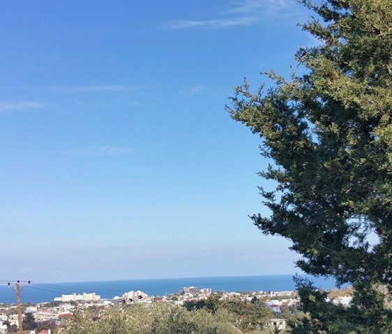 1050 M2 DECAPITATED SEA VIEW LAND FOR SALE IN ALSANCAK ** 