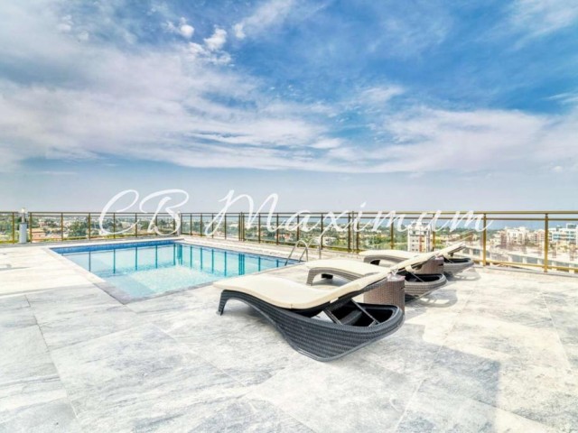 4 + 1 ZU VERKAUFEN RESIDENCE DOUBLE ① PENTHOUSE IM ZENTRUM VON KYRENIA ** 