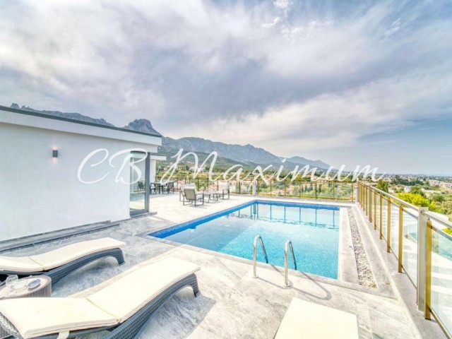 4+1 RESIDENCE DUPLEX PENTHOUSE FOR SALE IN THE CENTER OF KYRENIA ** 