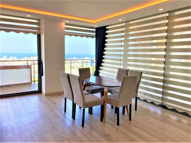 3 +1 Residence Apartment for Rent with Sea and Mountain Views in the Center of Kyrenia, Cyprus ** 