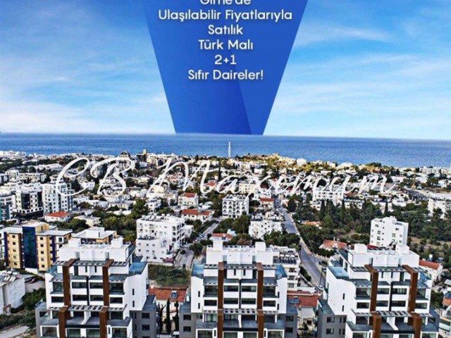 NEW SEA VIEW APARTMENTS WITH TURKISH COB IN THE CENTER OF KYRENIA ** 