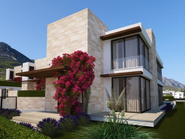 3 Bedrooms Luxury Villas with Basement For Sale in Kyrenia City Center