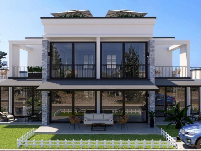 For Sale Luxury Apartments in Kyrenia with Garden and Terrace