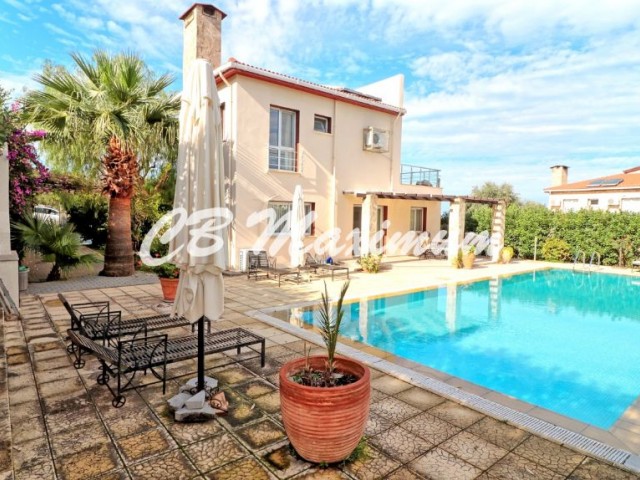 Special 3+1 Villa with Private Swimming Pool in 700 m2 Plot