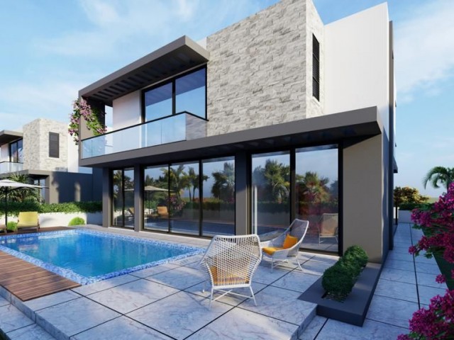 Enjoy the Comfort of Kyrenia Karaoglanoglu.. 4+1 Luxury Villas for Sale ** 