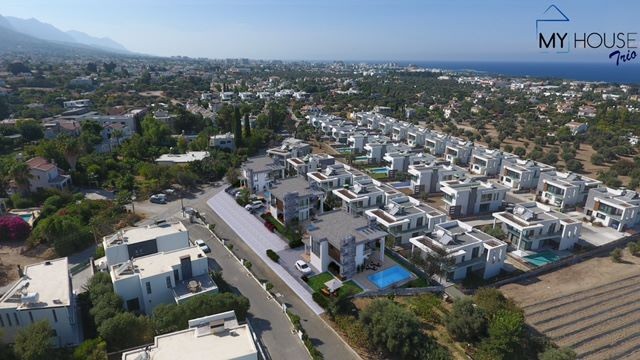 Zypern Kyrenia Ozanköy in der Türkei, 4 + 1, mit privatem Pool, Luxusvilla zum Verkauf Sonderpreis ** 