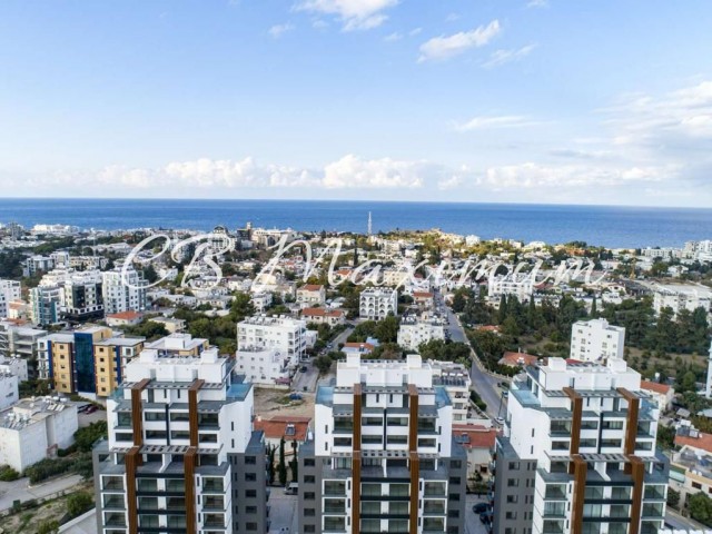 Girne Merkez'de City Life Rezidans'ta Lüx Eşyalı 2+1 Geniş Daireler