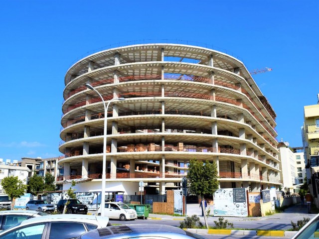 Kıbrıs Girne Merkezde AVM Residence Projesinde Satılık 1+1 Daireler POA