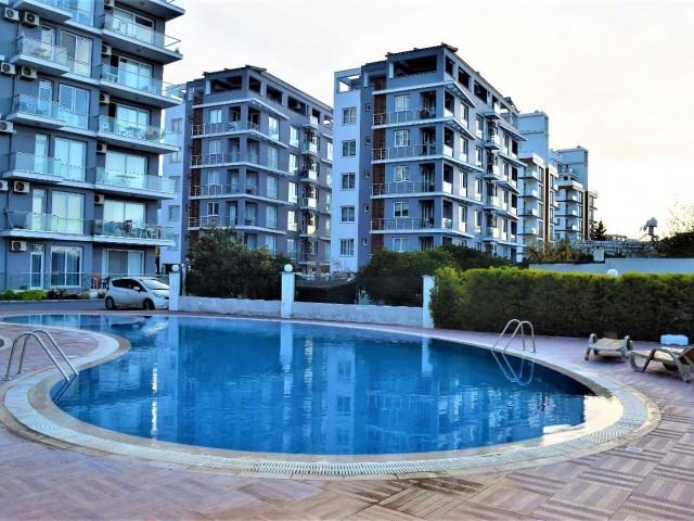 3+1 Penthouse within Secured Complex with Swimming Pool for Rent in Kyrenia Center Cyprus 