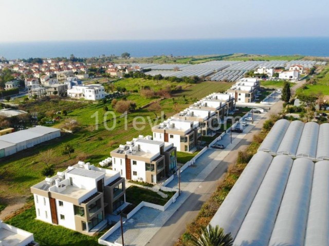 2+1 GARDENS and UPPER FLOORS FOR SALE WITHIN WALKING DISTANCE OF THE SEA IN ALSANCAK, KYRENIA, CYPRUS ** 