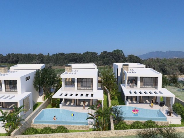 3+1 Villa with a Swimming  Pool in Catalkoy Kyrenia 